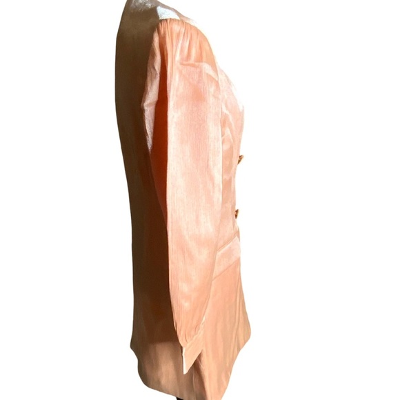 Unique21 🌸Tailored🌸 Shimmer Mini Blazer Dress - SZ 6 - Picture 3 of 16